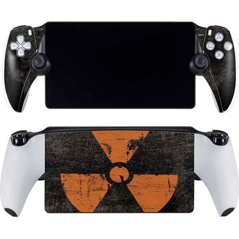 Radioactivity Black PlayStation Portal Remote Player Skin