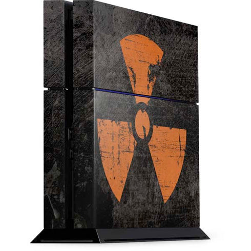 Radioactivity Black PS4 Console Skin