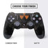 Radioactivity Black PS4 Controller Skin