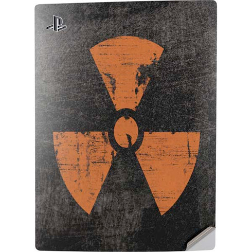 Radioactivity Black PS5 Digital Edition Console Skin