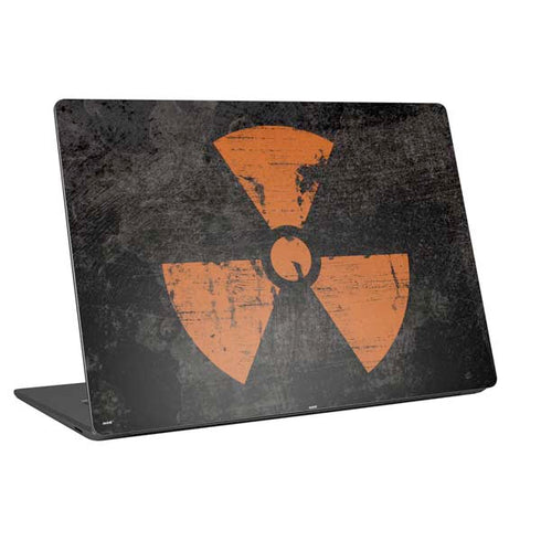 Radioactivity Black Universal Laptop 16.6in (13.4 x 9.7in) Skin