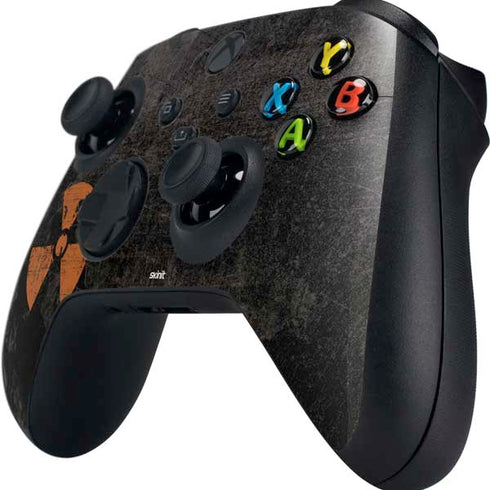 Radioactivity Black Xbox Series X Controller Skin