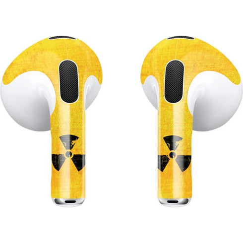 Radioactivity Large Apple AirPods (3rd Gen 2021) Skin
