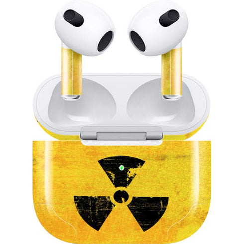 Radioactivity Large Apple AirPods (3rd Gen 2021) Skin