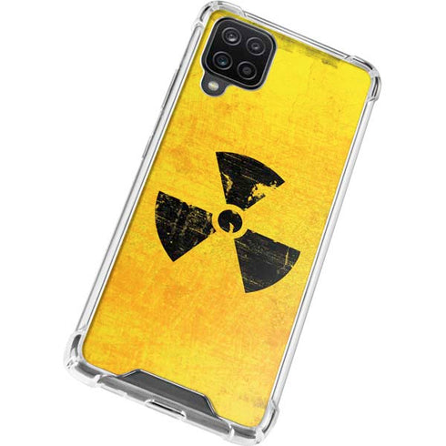 Radioactivity Large Galaxy A12 Clear Case