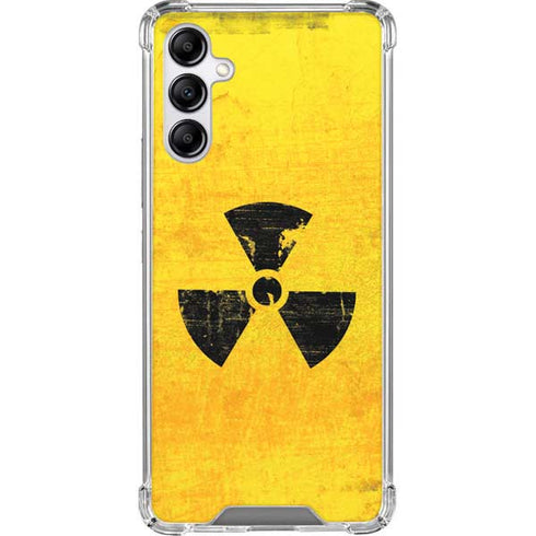 Radioactivity Large Galaxy A14 5G Clear Case