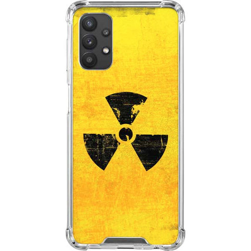 Radioactivity Large Galaxy A32 5G Clear Case