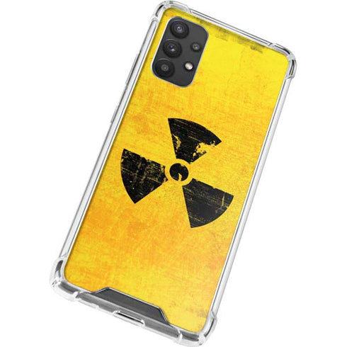 Radioactivity Large Galaxy A32 5G Clear Case