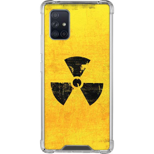 Radioactivity Large Galaxy A71 5G Clear Case