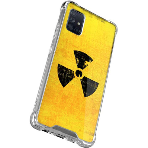 Radioactivity Large Galaxy A71 5G Clear Case