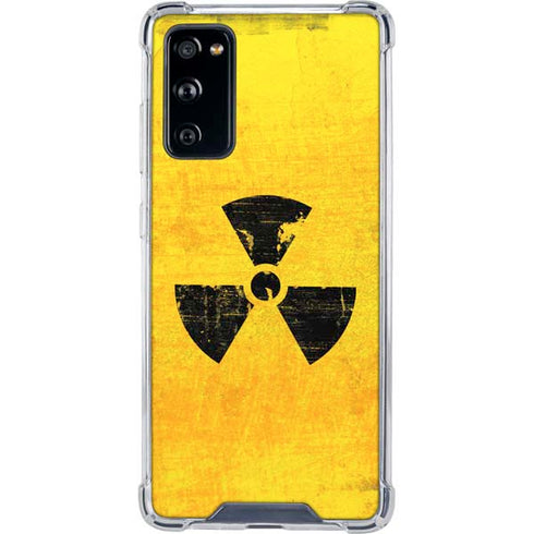 Radioactivity Large Galaxy S20 FE Clear Case