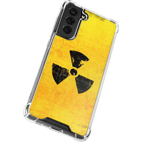 Radioactivity Large Galaxy S21 FE Clear Case