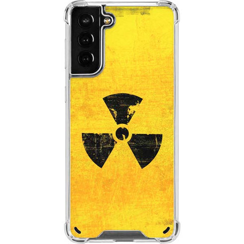 Radioactivity Large Galaxy S21 Plus 5G Clear Case