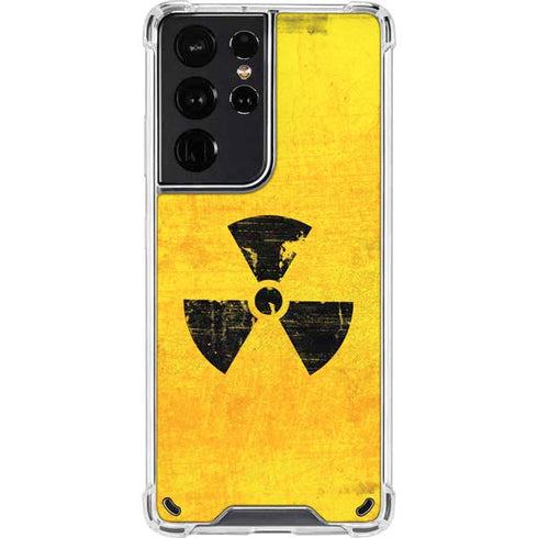 Radioactivity Large Galaxy S21 Ultra 5G Clear Case