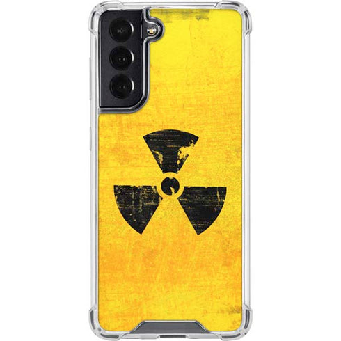 Radioactivity Large Galaxy S22 Clear Case