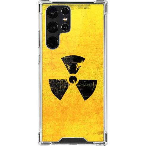 Radioactivity Large Galaxy S22 Ultra Clear Case