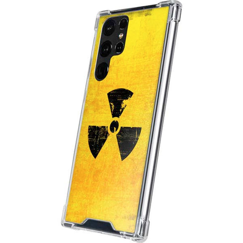 Radioactivity Large Galaxy S22 Ultra Clear Case