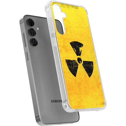 Radioactivity Large Galaxy S24 Plus Clear Case