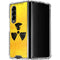 Radioactivity Large Galaxy Z Fold4 5G Clear Case