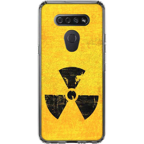Radioactivity Large LG K51/Q51 Clear Case
