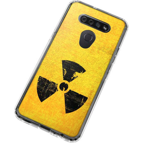 Radioactivity Large LG K51/Q51 Clear Case