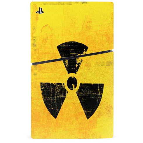 Radioactivity Large PS5 Slim Digital Edition Console Skin