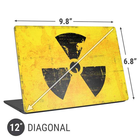 Radioactivity Large Universal Laptop 12in (9.8 x 6.8in) Skin