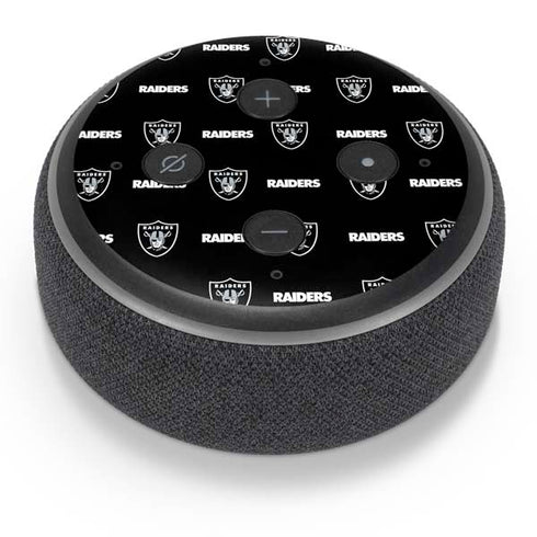 NFL Raiders Blitz Series Amazon Echo Dot Skin