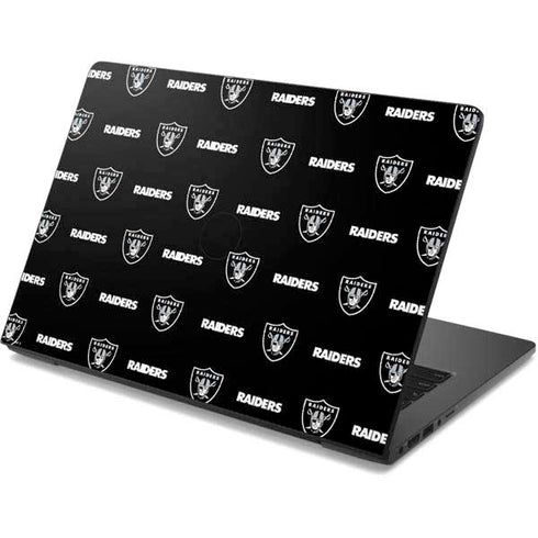 NFL Raiders Blitz Series Dell Chromebook Skin