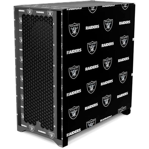 NFL Raiders Blitz Series Corsair 4000D Tempered Glass Mid-Tower ATX Case Skin