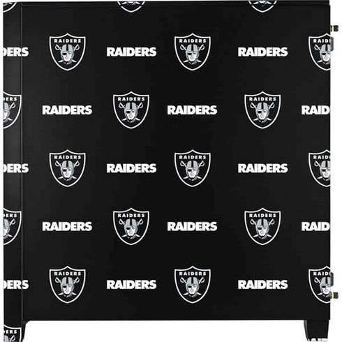 NFL Raiders Blitz Series Corsair 4000D Tempered Glass Mid-Tower ATX Case Skin