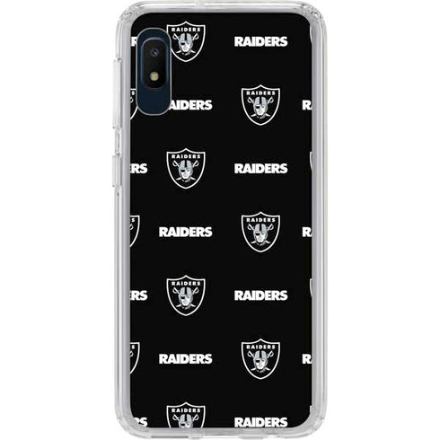 NFL Raiders Blitz Series Galaxy A10e Clear Case