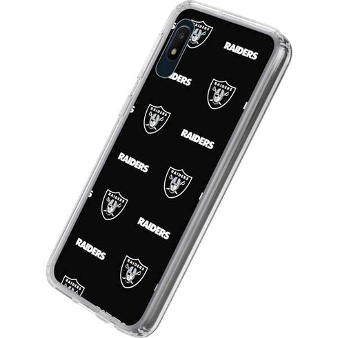 NFL Raiders Blitz Series Galaxy A10e Clear Case
