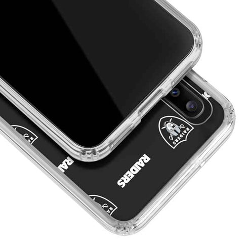 NFL Raiders Blitz Series Galaxy A30 Clear Case