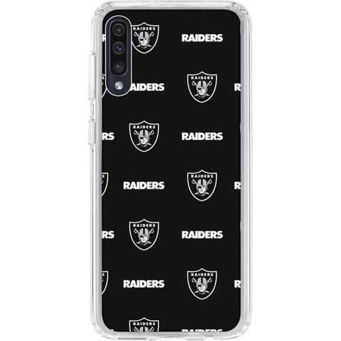NFL Raiders Blitz Series Galaxy A50 Clear Case