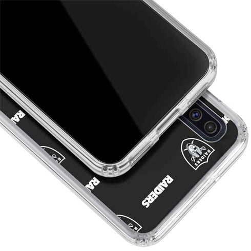 NFL Raiders Blitz Series Galaxy A50 Clear Case