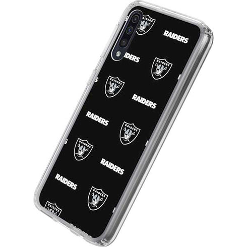 NFL Raiders Blitz Series Galaxy A50 Clear Case