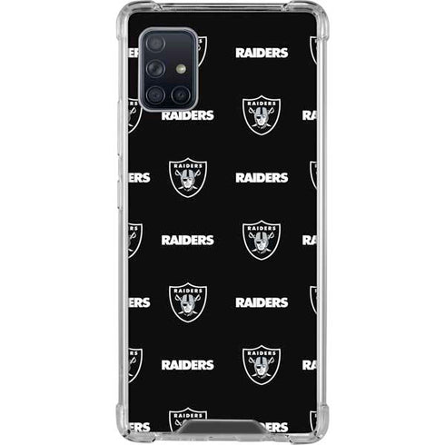 NFL Raiders Blitz Series Galaxy A51 5G Clear Case