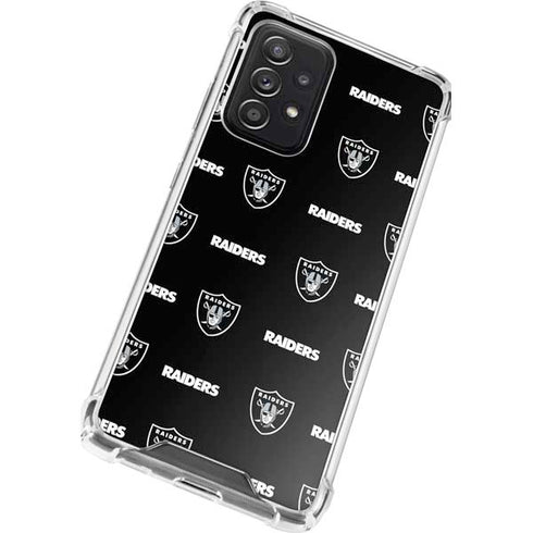 NFL Raiders Blitz Series Galaxy A52 5G Clear Case