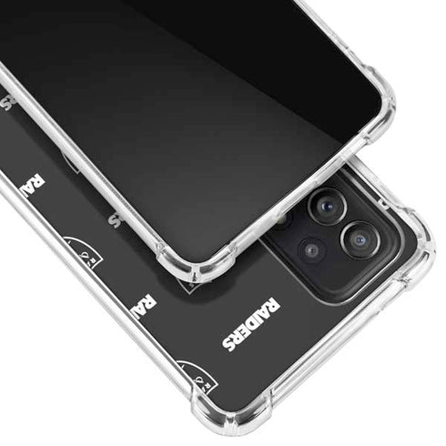 NFL Raiders Blitz Series Galaxy A52 5G Clear Case