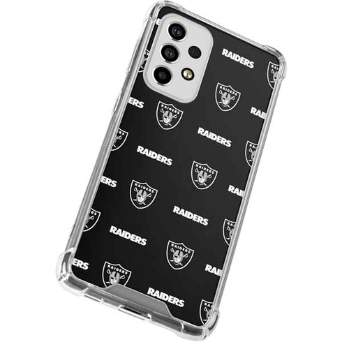 NFL Raiders Blitz Series Galaxy A53 5G Clear Case