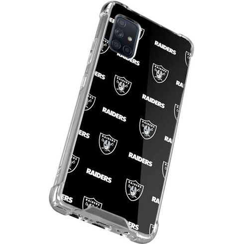 NFL Raiders Blitz Series Galaxy A71 5G Clear Case