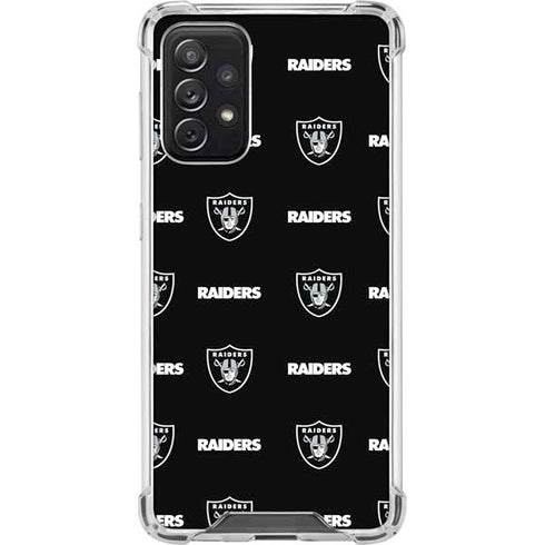 NFL Raiders Blitz Series Galaxy A72 5G Clear Case