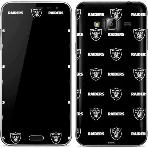 NFL Raiders Blitz Series Galaxy J3 Skin