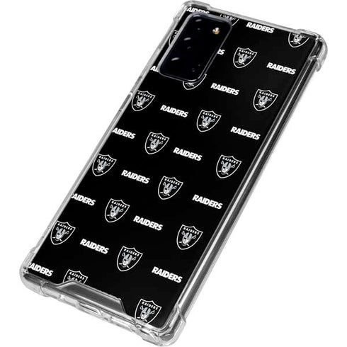 NFL Raiders Blitz Series Galaxy Note20 5G Clear Case