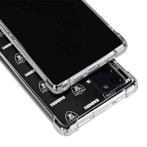 NFL Raiders Blitz Series Galaxy Note20 5G Clear Case
