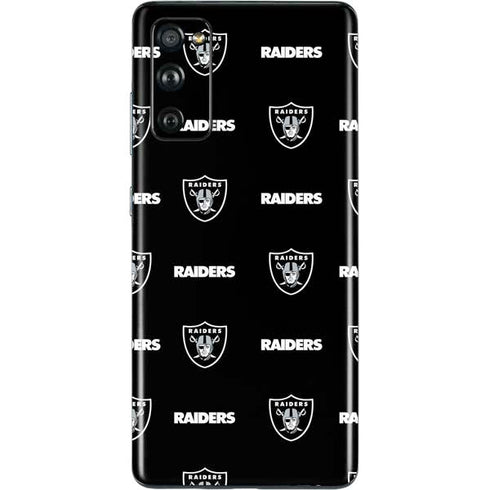 NFL Raiders Blitz Series Galaxy S20 Fan Edition Skin