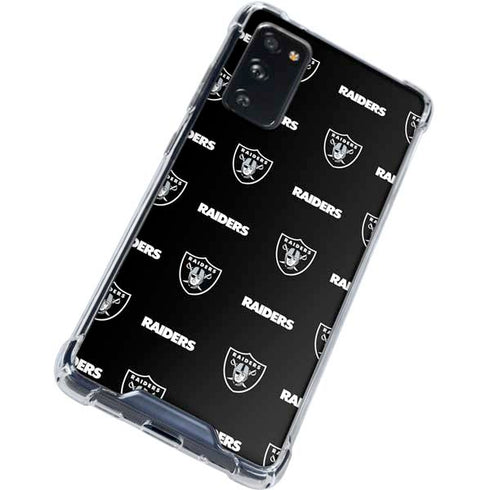 NFL Raiders Blitz Series Galaxy S20 FE Clear Case