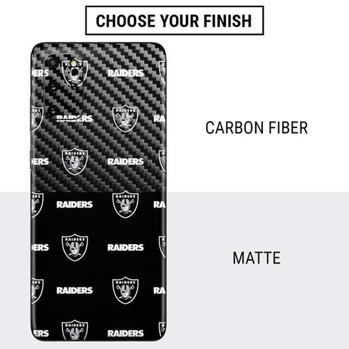 NFL Raiders Blitz Series Galaxy S20 Plus Skin