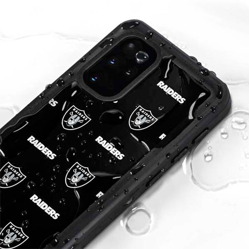 NFL Raiders Blitz Series Galaxy S20 Plus Waterproof Case